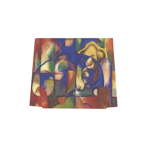 The resting bull by Franz Marc Euramerican Tote Bag/Small (Model 1655)