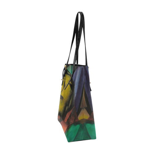 The Tiger by Franz Marc Euramerican Tote Bag/Small (Model 1655)