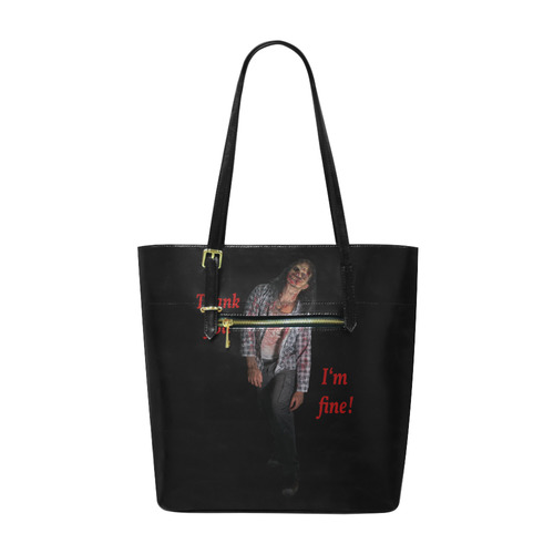 In Zombie Mood Euramerican Tote Bag/Small (Model 1655)