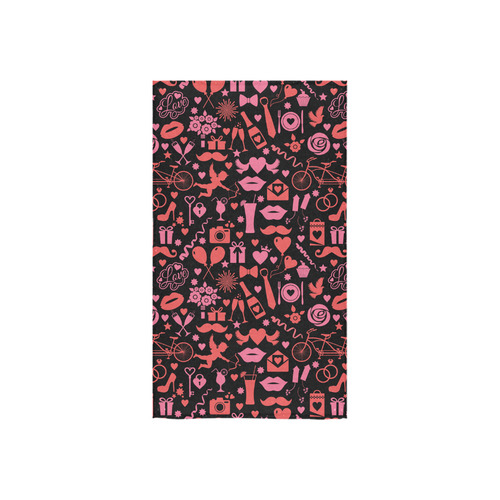 Pink Love Custom Towel 16"x28"