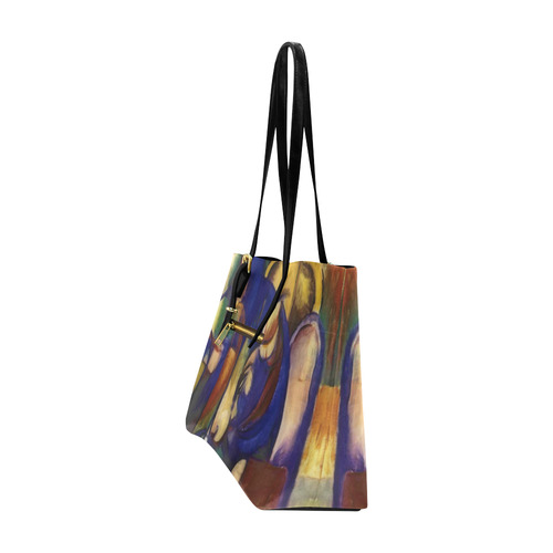 The resting bull by Franz Marc Euramerican Tote Bag/Large (Model 1656)