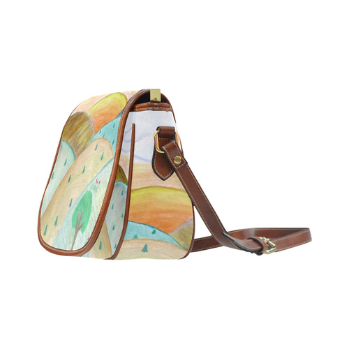 saddle bag Saddle Bag/Small (Model 1649) Full Customization