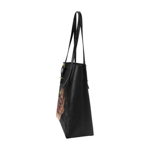 Zombieface Euramerican Tote Bag/Small (Model 1655)