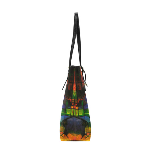 Deers in Wood by Franz Marc Euramerican Tote Bag/Small (Model 1655)