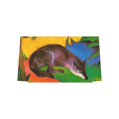 Black Fox by Franz Marc Euramerican Tote Bag/Large (Model 1656)