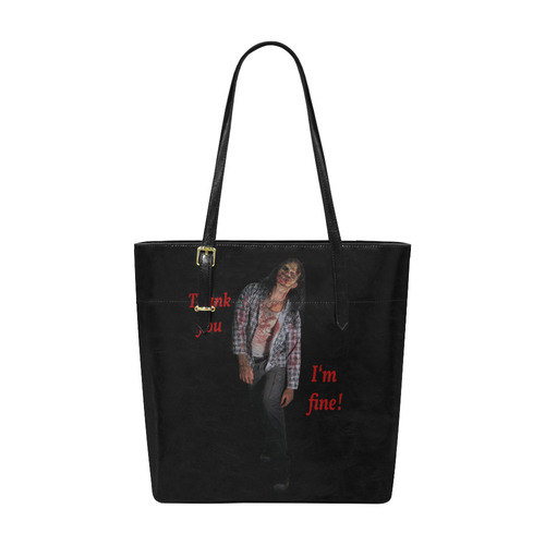 In Zombie Mood Euramerican Tote Bag/Small (Model 1655)