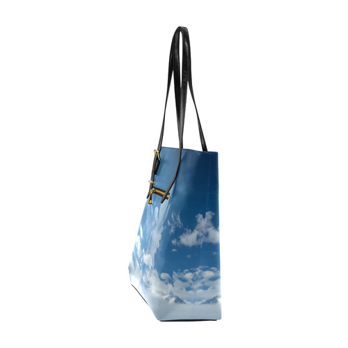 Angel show you the way to heaven Euramerican Tote Bag/Small (Model 1655)