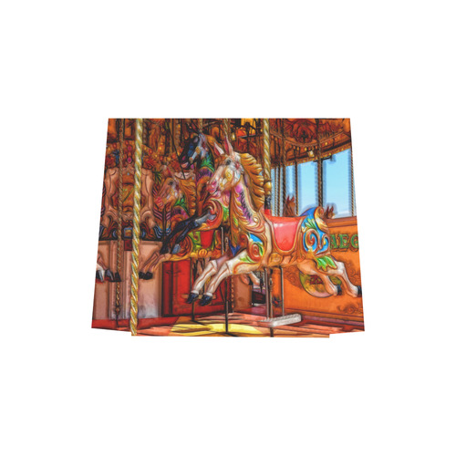 Take A Ride On The Merry-go-round Euramerican Tote Bag/Small (Model 1655)
