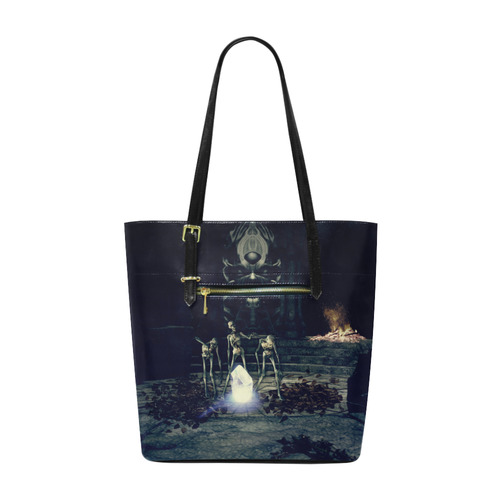 Night of the Zombies Euramerican Tote Bag/Small (Model 1655)