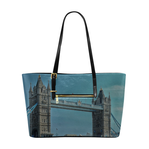 London Tower Bridge, Europe Euramerican Tote Bag/Large (Model 1656)