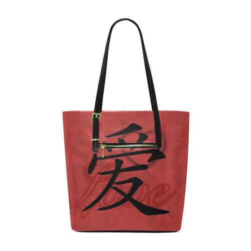 Love by Popart Lover Euramerican Tote Bag/Small (Model 1655)