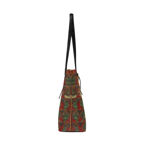 Buddhist Deity Kalachakra Euramerican Tote Bag/Large (Model 1656)