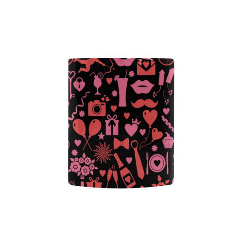 Pink Love Custom Morphing Mug