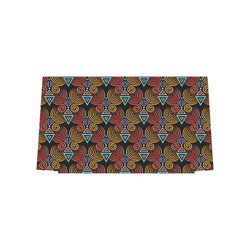 Lovely Geometric LOVE Hearts Pattern Euramerican Tote Bag/Large (Model 1656)