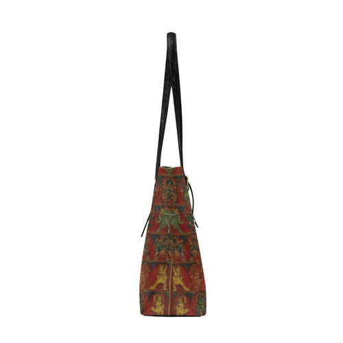 Buddhist Deity Kalachakra Euramerican Tote Bag/Large (Model 1656)