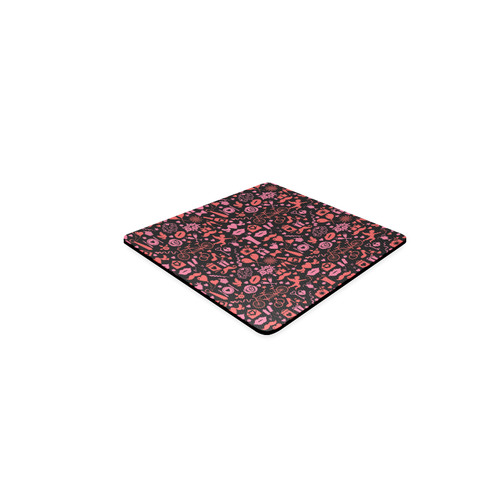 Pink Love Square Coaster