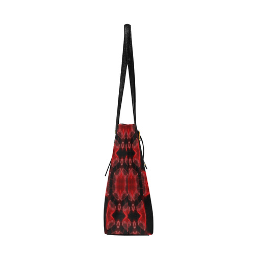 Red Alaun Mandala Euramerican Tote Bag/Large (Model 1656)