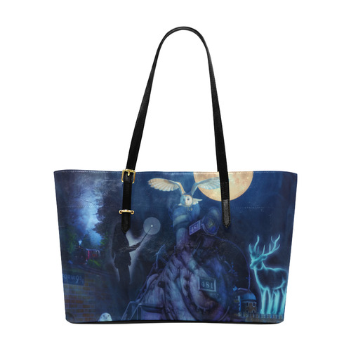 Journey to the Magic Academy Euramerican Tote Bag/Large (Model 1656)