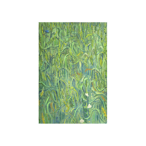 Vincent van Gogh Ears of Wheat Cotton Linen Wall Tapestry 40"x 60"