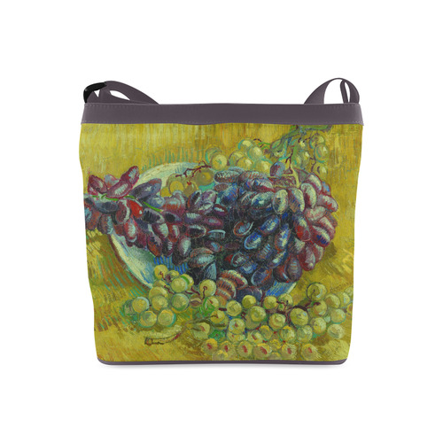 Vincent van Gogh Grapes Fine Art Painting Crossbody Bags (Model 1613)