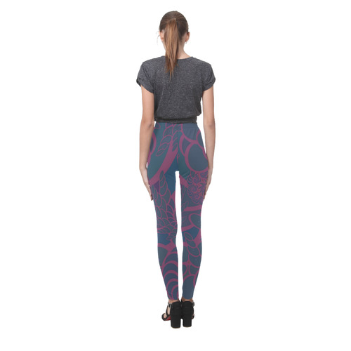 Rainforest at Night Cassandra Women's Leggings (Model L01)