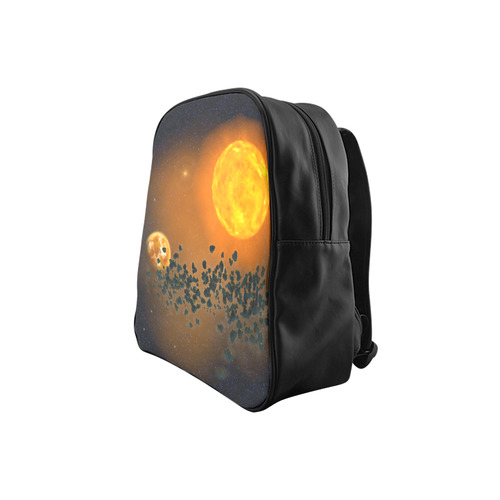 Space scenario - The Apocalypse School Backpack (Model 1601)(Small)