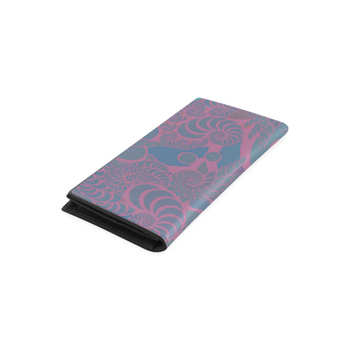 Rainforest at Night Women's Leather Wallet (Model 1611)
