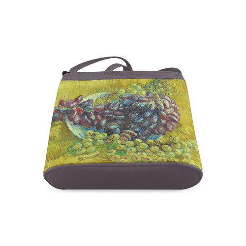 Vincent van Gogh Grapes Fine Art Painting Crossbody Bags (Model 1613)