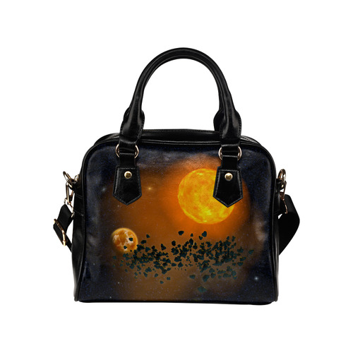 Space scenario - The Apocalypse Shoulder Handbag (Model 1634)
