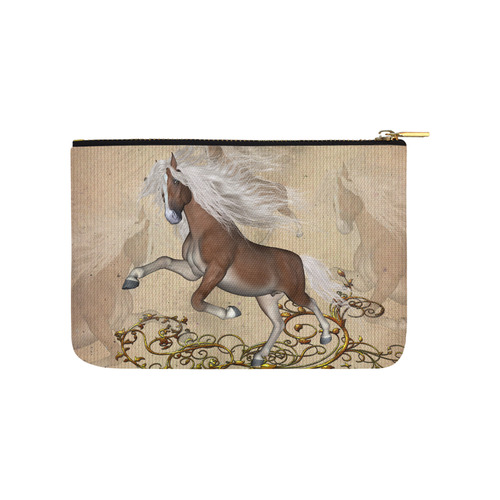 Wonderful wild horse Carry-All Pouch 9.5''x6''