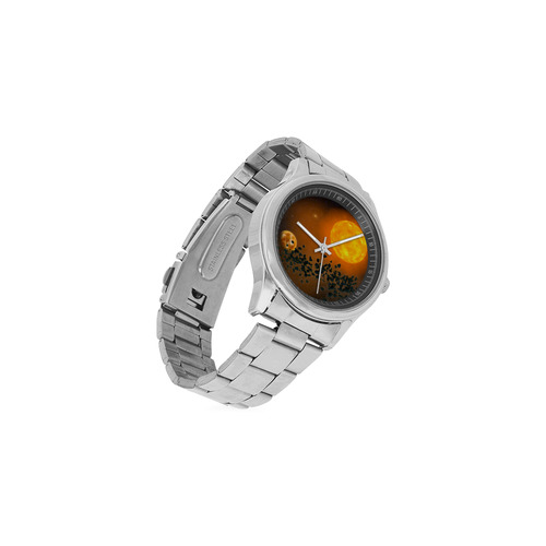 Space scenario - The Apocalypse Men's Stainless Steel Watch(Model 104)