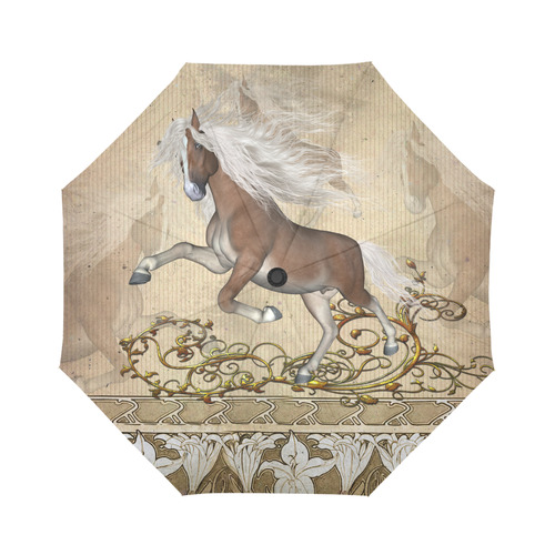 Wonderful wild horse Auto-Foldable Umbrella (Model U04)