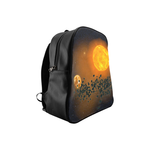 Space scenario - The Apocalypse School Backpack (Model 1601)(Small)
