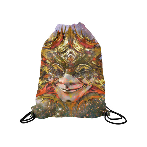 Star Clown Medium Drawstring Bag Model 1604 (Twin Sides) 13.8"(W) * 18.1"(H)