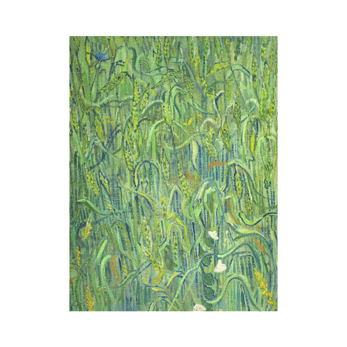 Vincent van Gogh Ears of Wheat Cotton Linen Wall Tapestry 60"x 80"