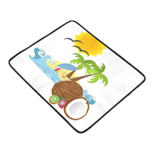 Beach Fun Beach Mat 78"x 60"