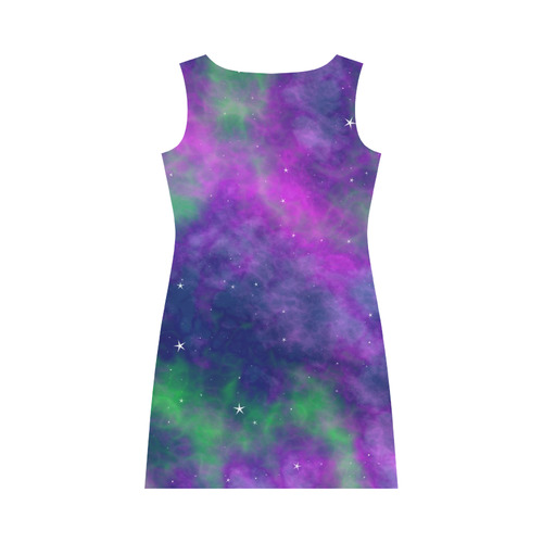 fantasy milky way A by JamColors Round Collar Dress (D22)