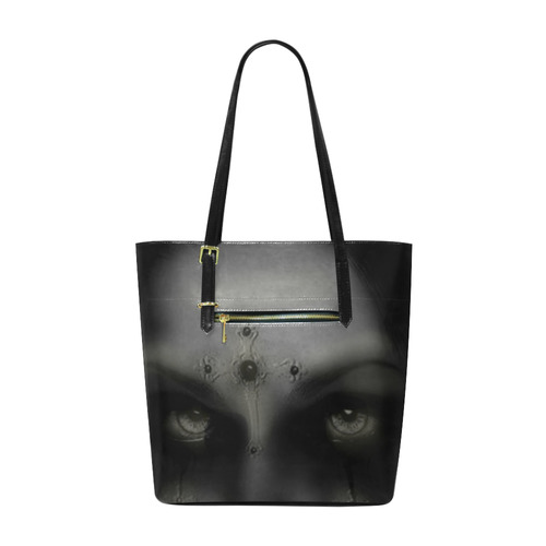 Child vampire goth Euramerican Tote Bag/Small (Model 1655)