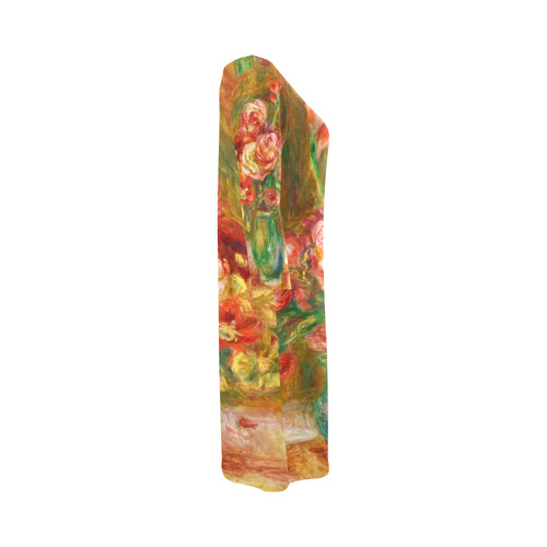 Pierre-Auguste Renoir Vase of Roses Round Collar Dress (D22)