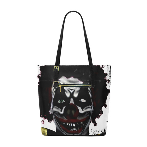 Evil clown Euramerican Tote Bag/Small (Model 1655)