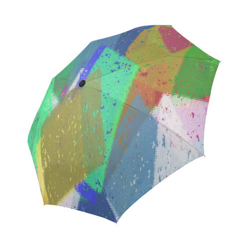 Splatted Sponge Auto-Foldable Umbrella (Model U04)