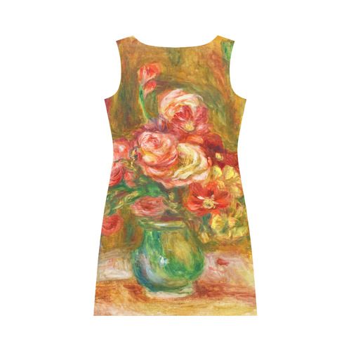 Pierre-Auguste Renoir Vase of Roses Round Collar Dress (D22)