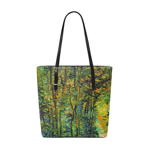 Vincent van Gogh Path in the Woods Euramerican Tote Bag/Small (Model 1655)