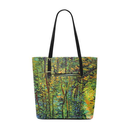 Vincent van Gogh Path in the Woods Euramerican Tote Bag/Small (Model 1655)