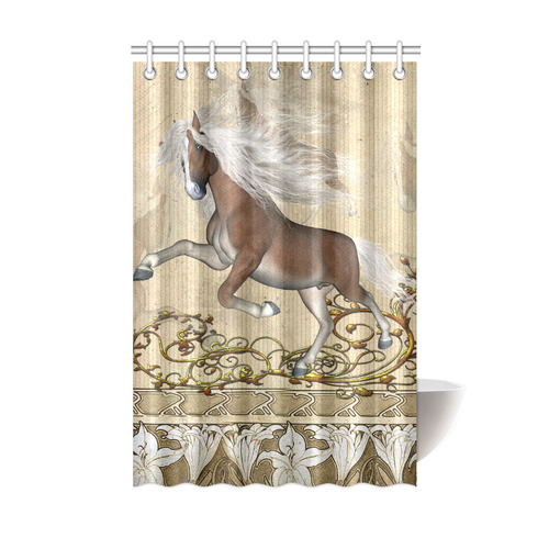 Wonderful wild horse Shower Curtain 48"x72"