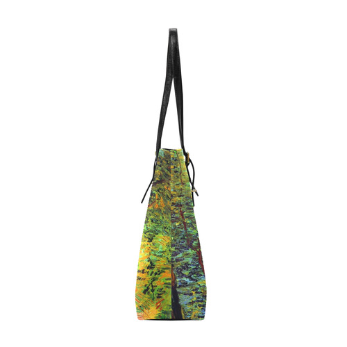 Vincent van Gogh Path in the Woods Euramerican Tote Bag/Small (Model 1655)