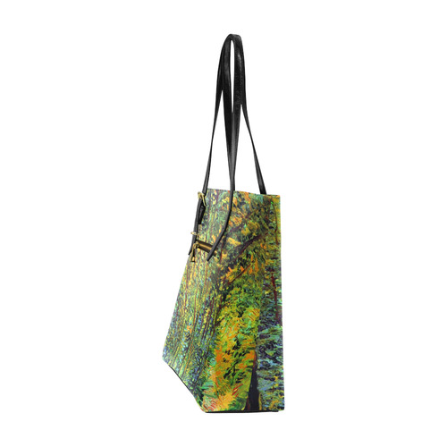 Vincent van Gogh Path in the Woods Euramerican Tote Bag/Small (Model 1655)