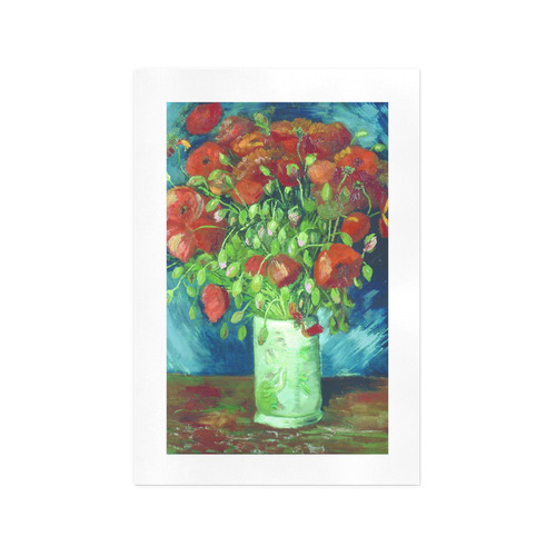 Vincent van Gogh Vase with Red Poppies Art Print 13‘’x19‘’