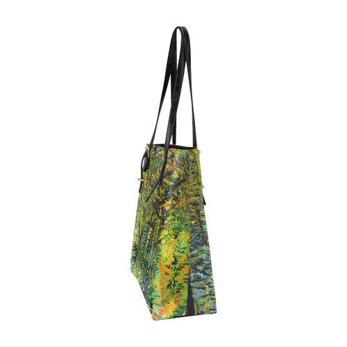 Vincent van Gogh Path in the Woods Euramerican Tote Bag/Small (Model 1655)