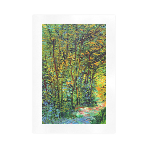Vincent van Gogh Path in the Woods Art Print 16‘’x23‘’
